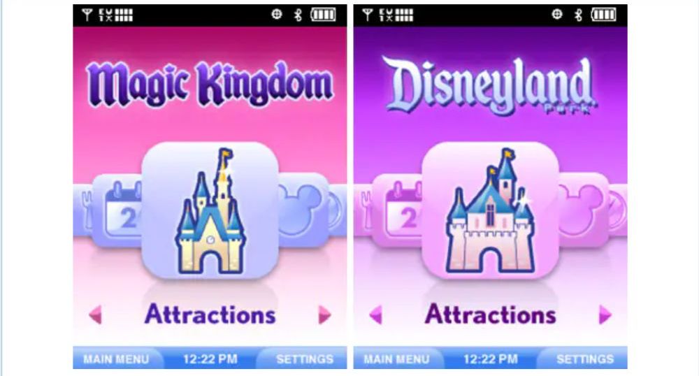 Disney Mobile Sites